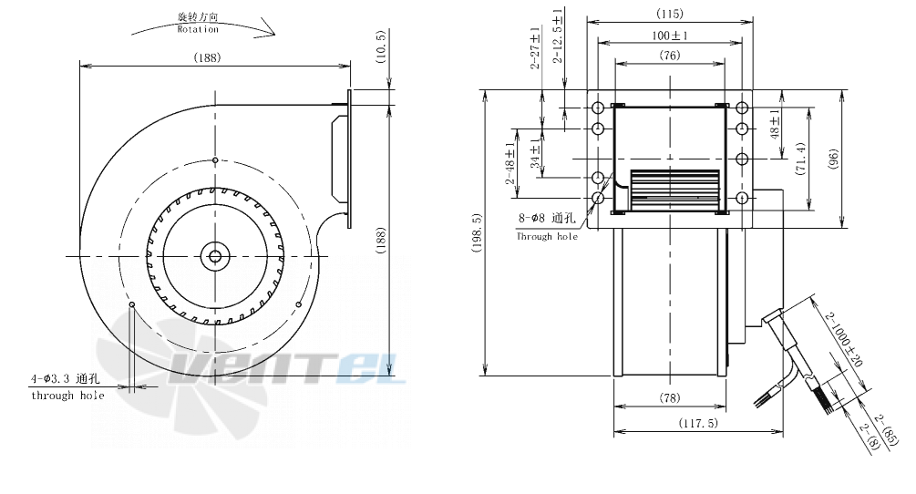 AFL AFL F3P120-EC072-610 - описание, технические характеристики, графики