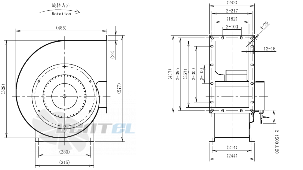 AFL AFL F3P280-EC137-001 - описание, технические характеристики, графики