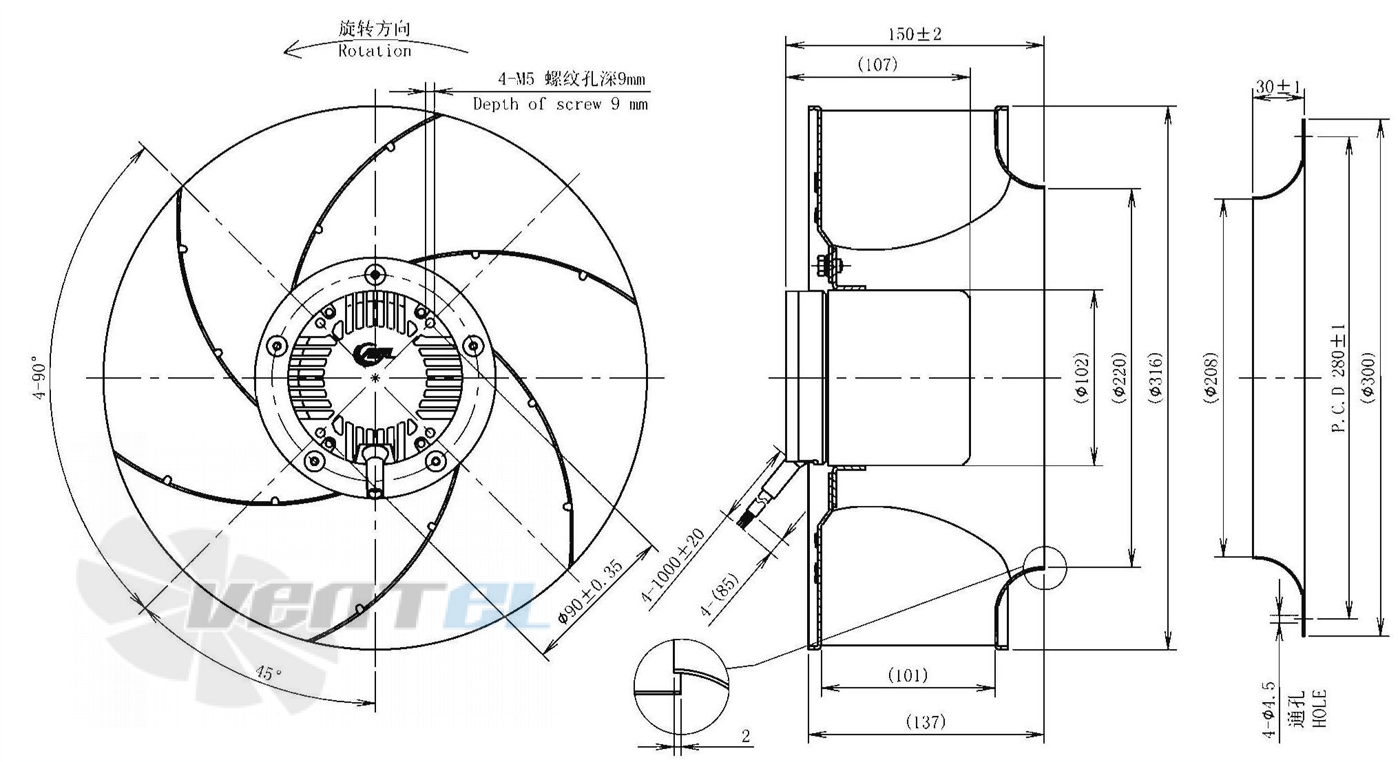 AFL AFL B3P310-DC102-001 - описание, технические характеристики, графики