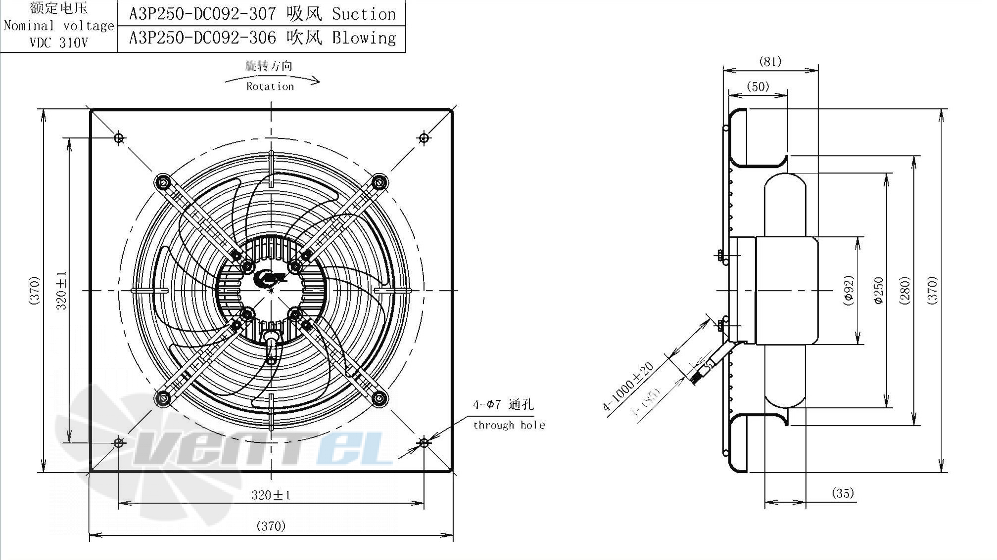 AFL AFL A3P250-DC092-306 - описание, технические характеристики, графики