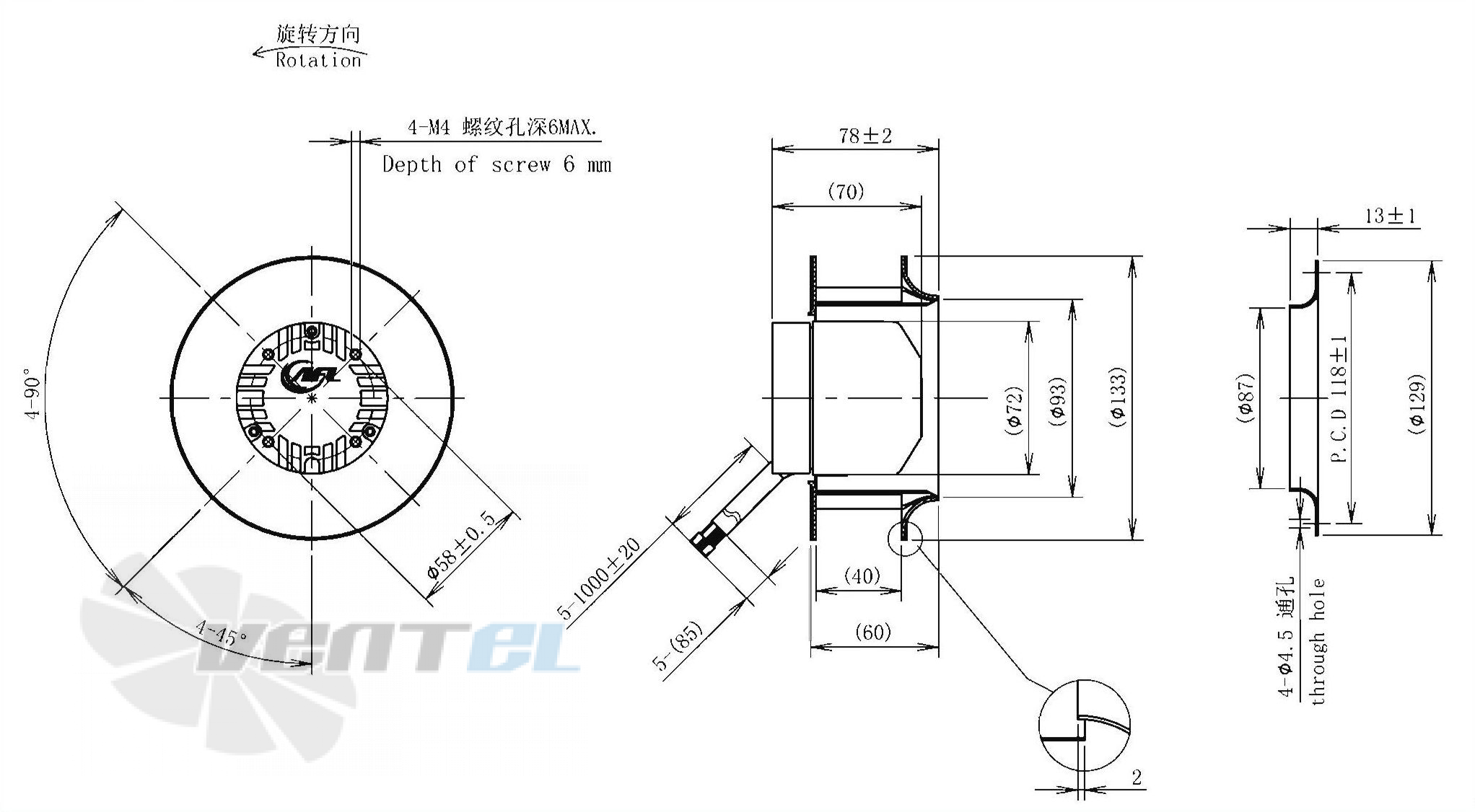 AFL AFL B3P133-DC072-001 - описание, технические характеристики, графики