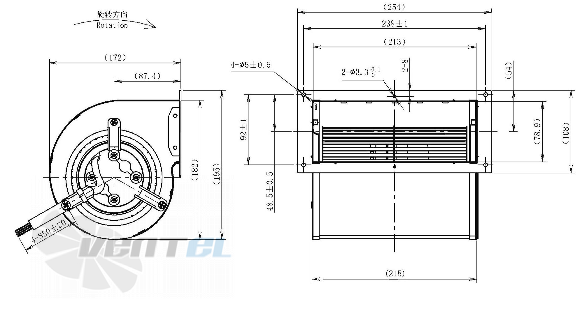 AFL AFL F3P133-DC092-001 - описание, технические характеристики, графики