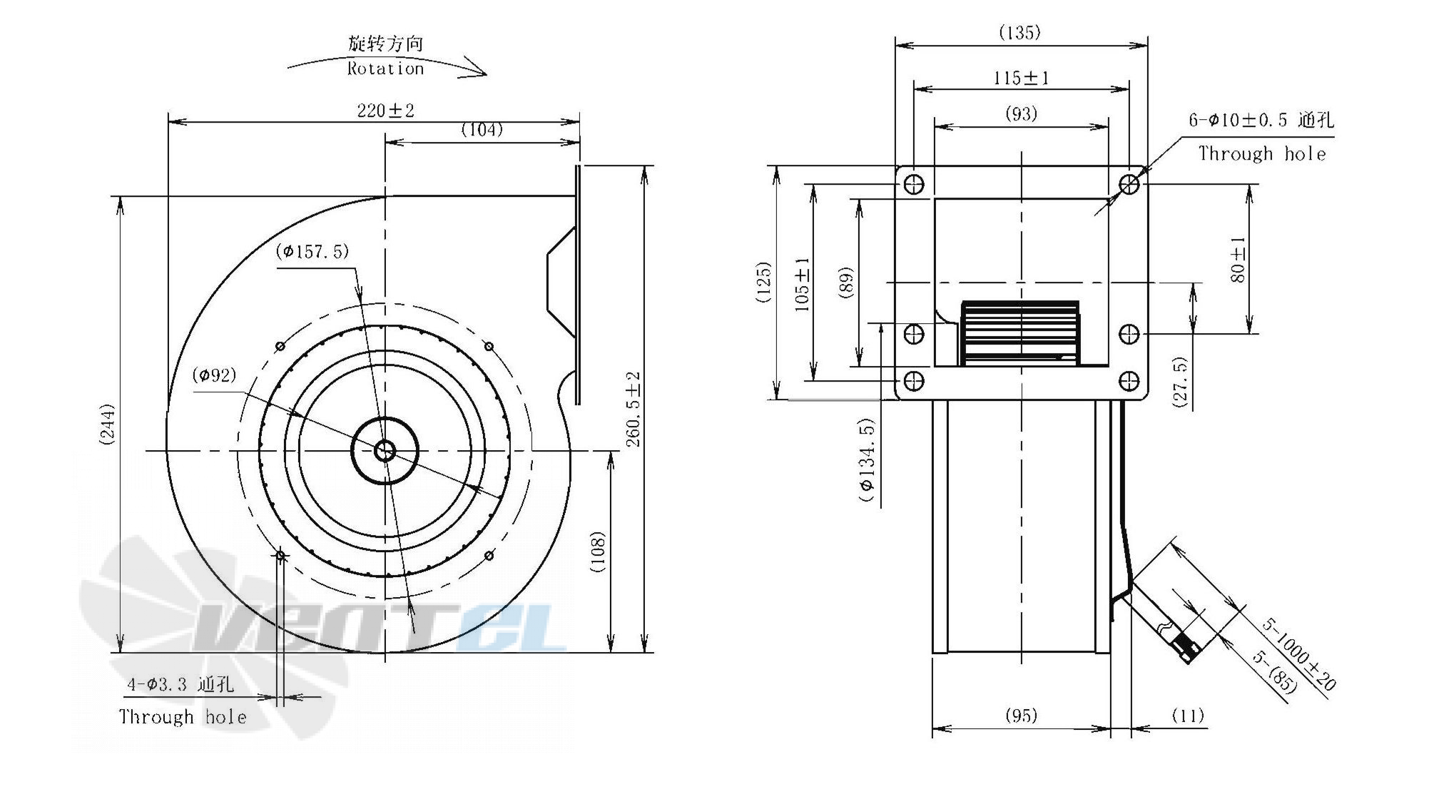 AFL AFL F3P160-DC092-034 - описание, технические характеристики, графики