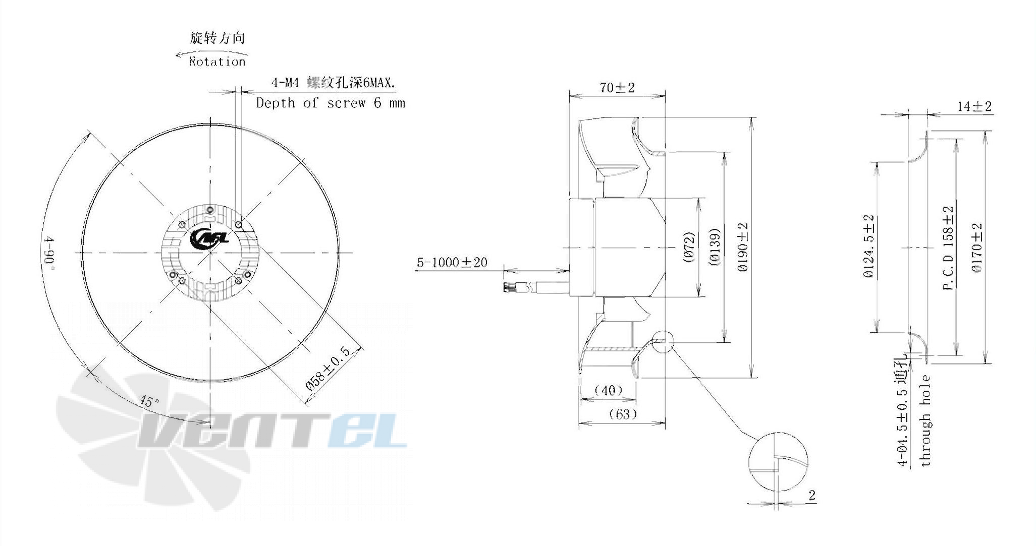 AFL AFL B3P190-DC072-002 - описание, технические характеристики, графики