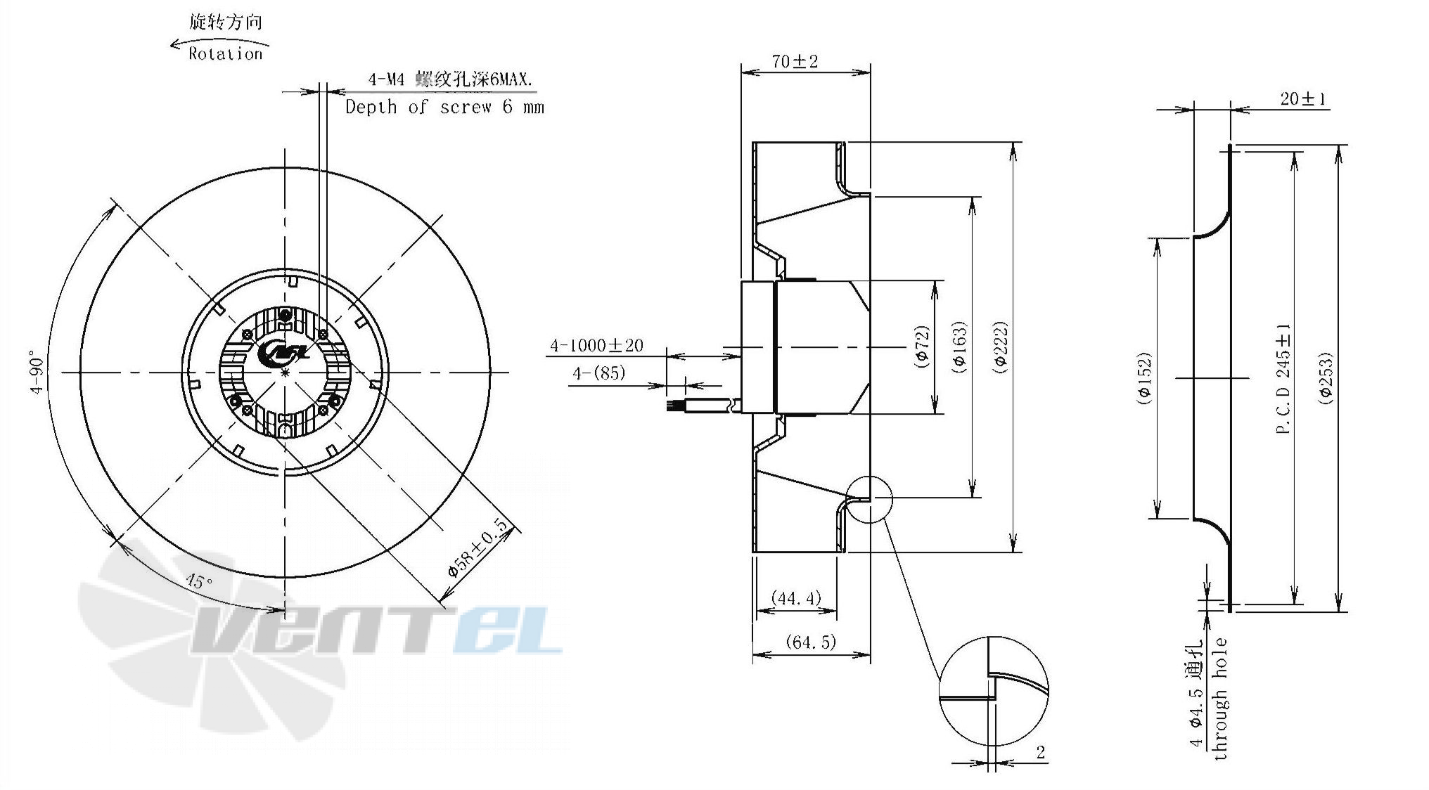 AFL AFL B3P220-DC072-100 - описание, технические характеристики, графики