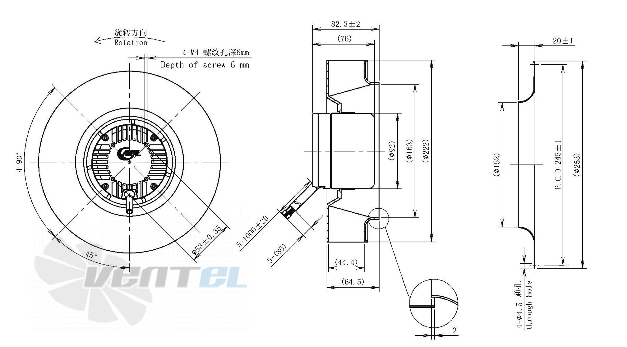 AFL AFL B3P220-DC092-005 - описание, технические характеристики, графики