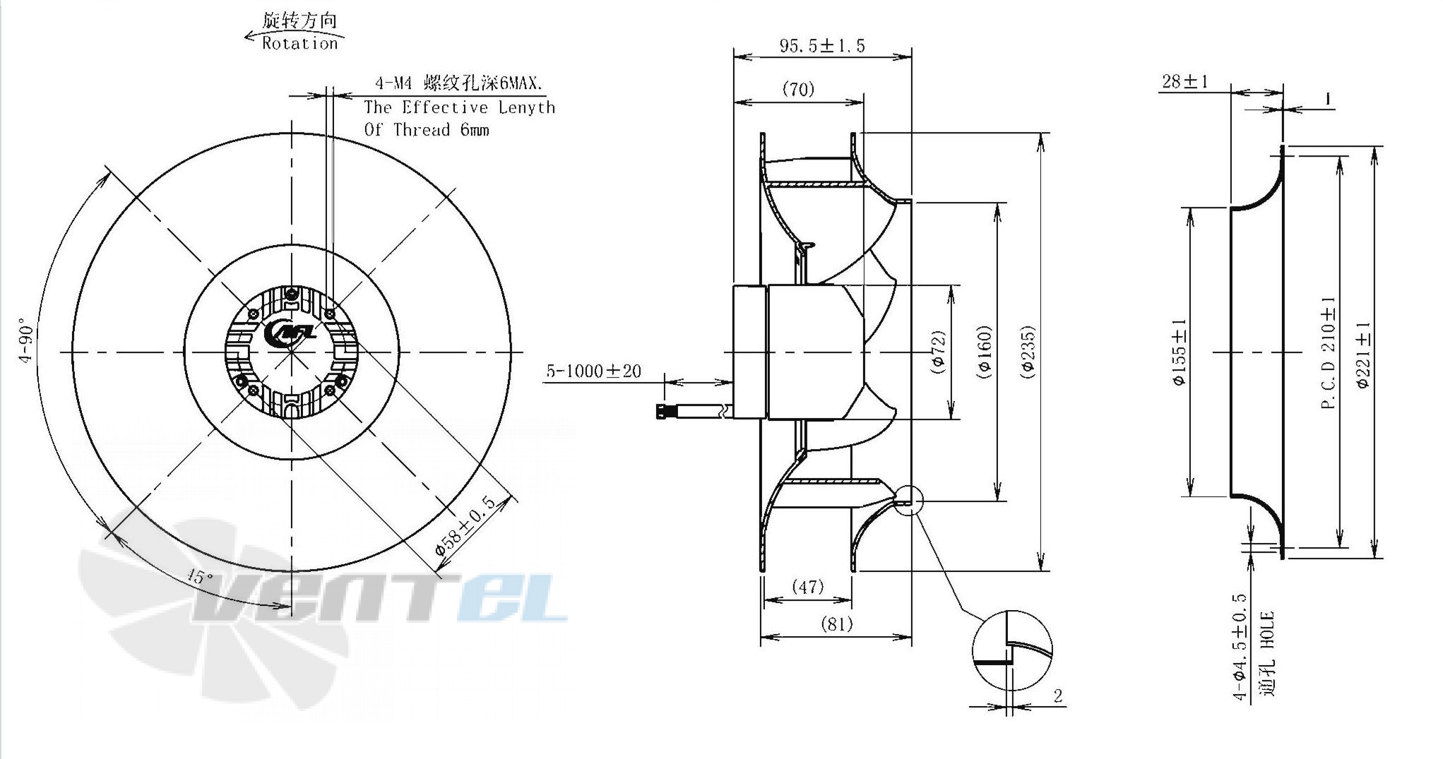 AFL AFL B3P225-DC072-007 - описание, технические характеристики, графики