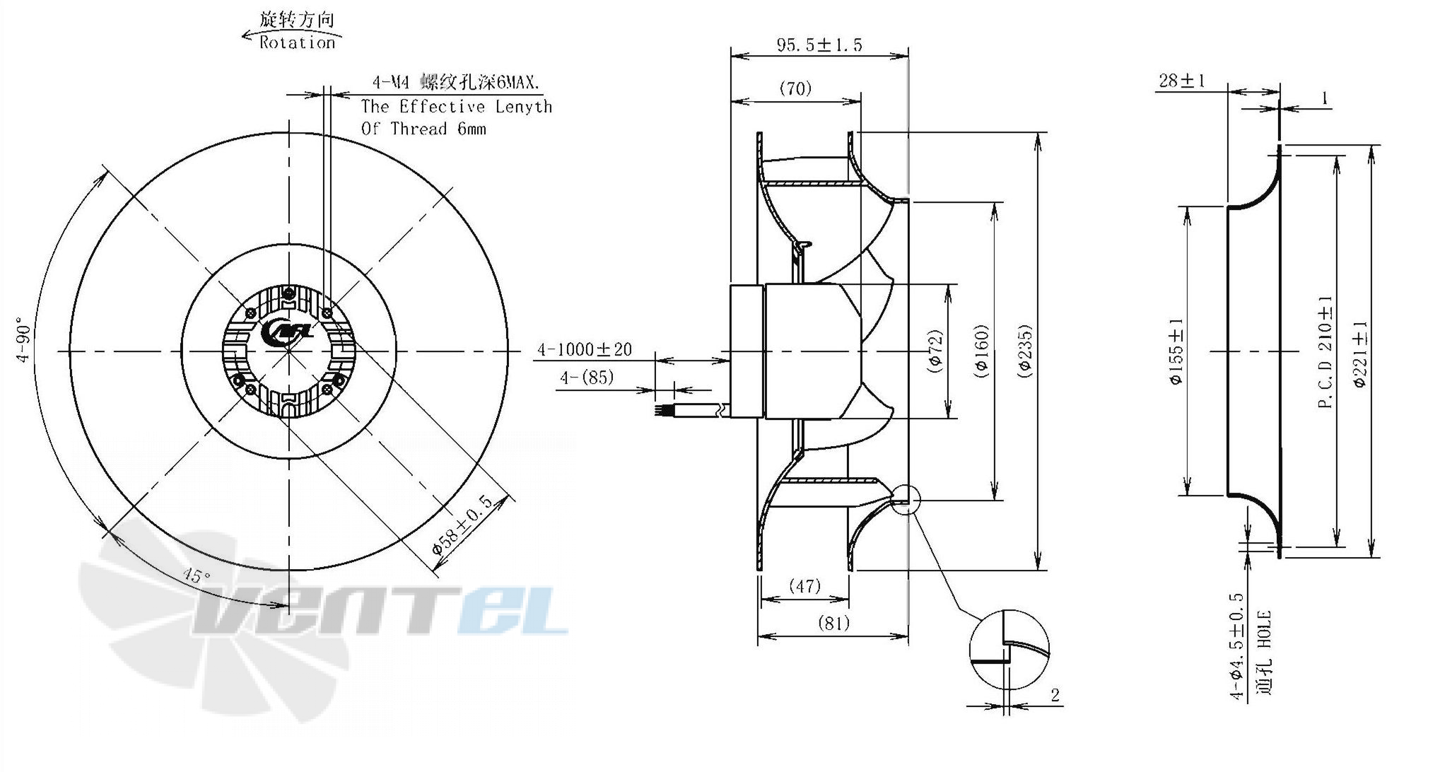 AFL AFL B3P225-DC072-010 - описание, технические характеристики, графики