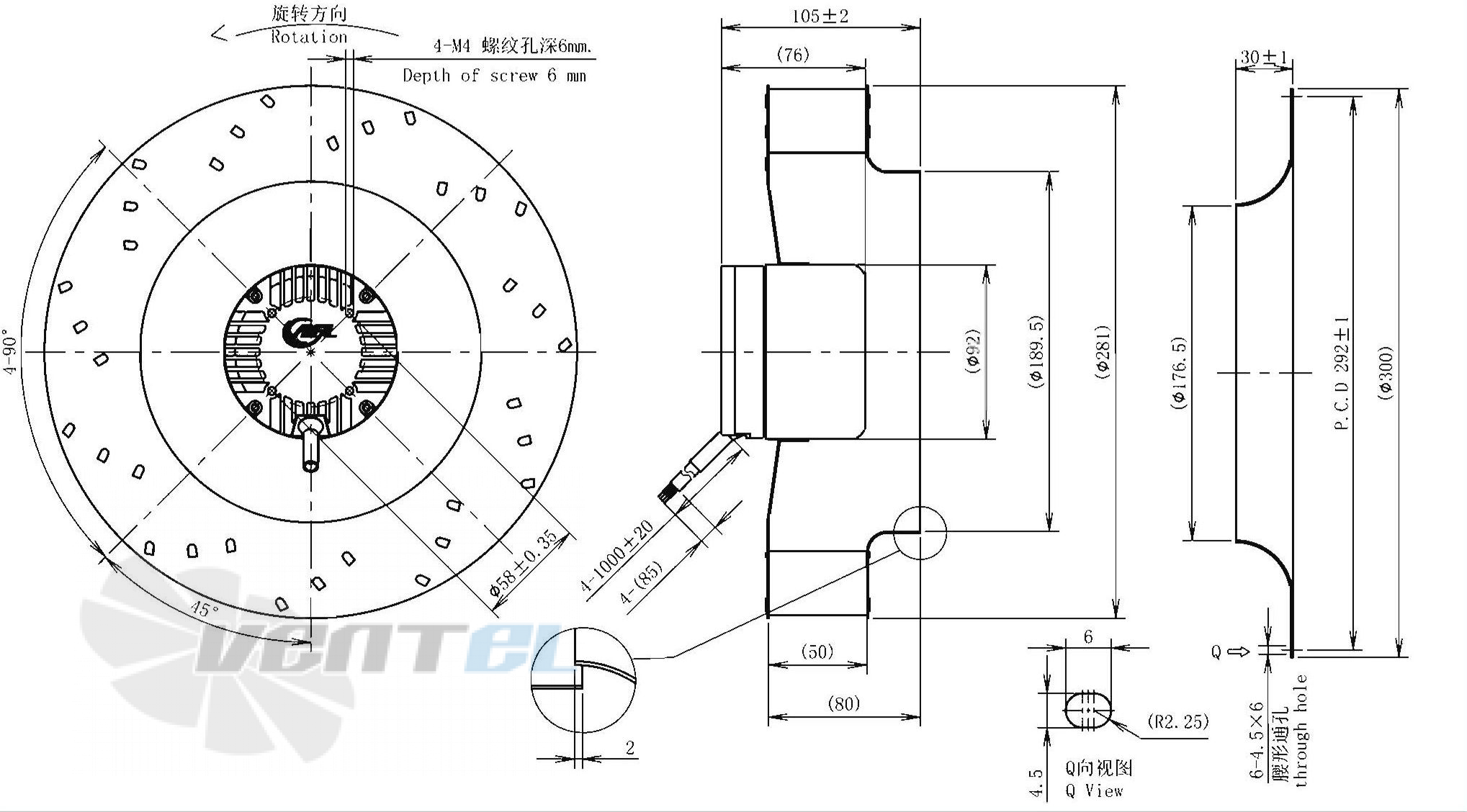 AFL AFL B3P280-DC092-002 - описание, технические характеристики, графики