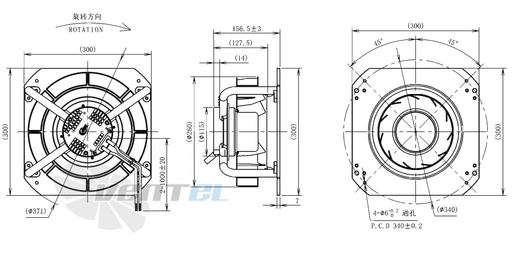 AFL AFL B3P250-EC092-025 - описание, технические характеристики, графики