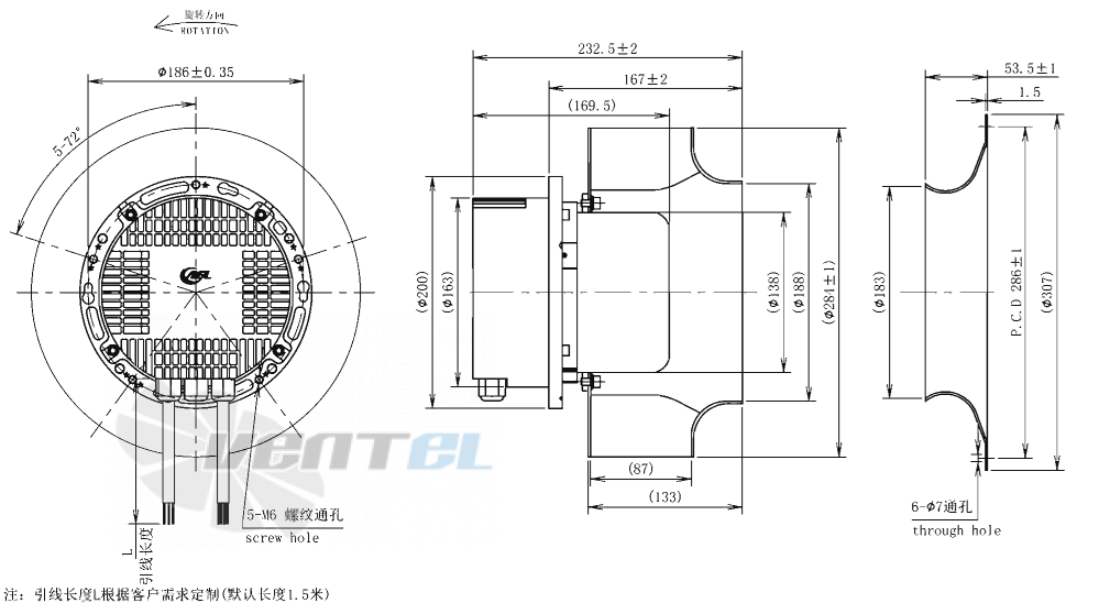 AFL AFL B3P280-EC137-200 - описание, технические характеристики, графики