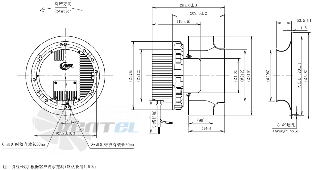 AFL AFL B3P310-EC137-900 - описание, технические характеристики, графики