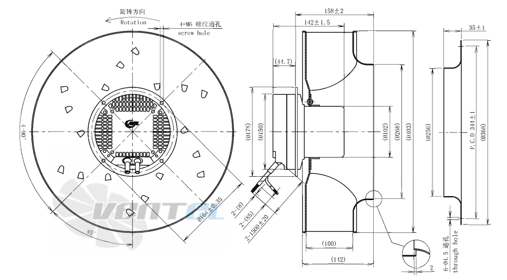 AFL AFL B3P400-EC102-100 - описание, технические характеристики, графики