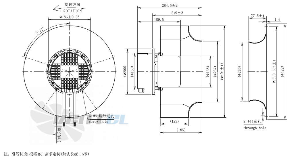 AFL AFL B3P400-EC137-200 - описание, технические характеристики, графики