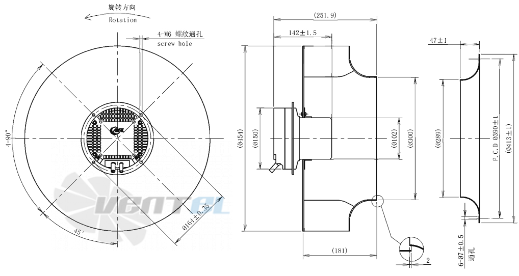 AFL AFL B3P450-EC102-100 - описание, технические характеристики, графики