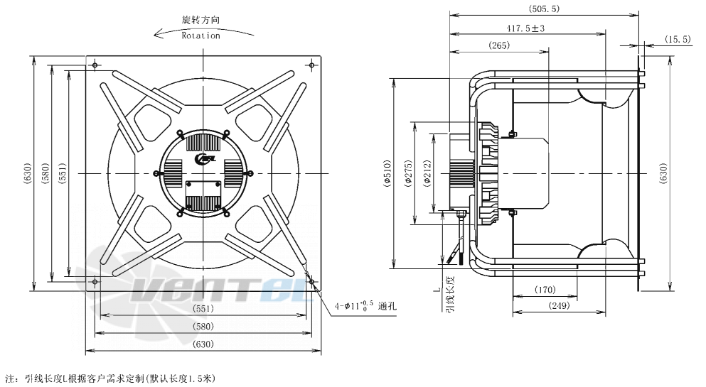 AFL AFL B3P500-EC188-010 - описание, технические характеристики, графики