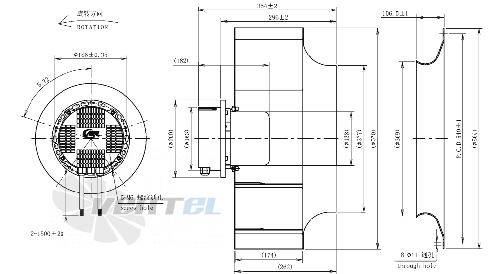 AFL AFL B3P560-EC137-100 - описание, технические характеристики, графики