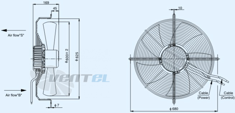 Sanmu ECF-K-8E600-PZB5SC0 - описание, технические характеристики, графики