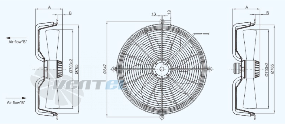 Sanmu YWF(K)4D710-Z - описание, технические характеристики, графики