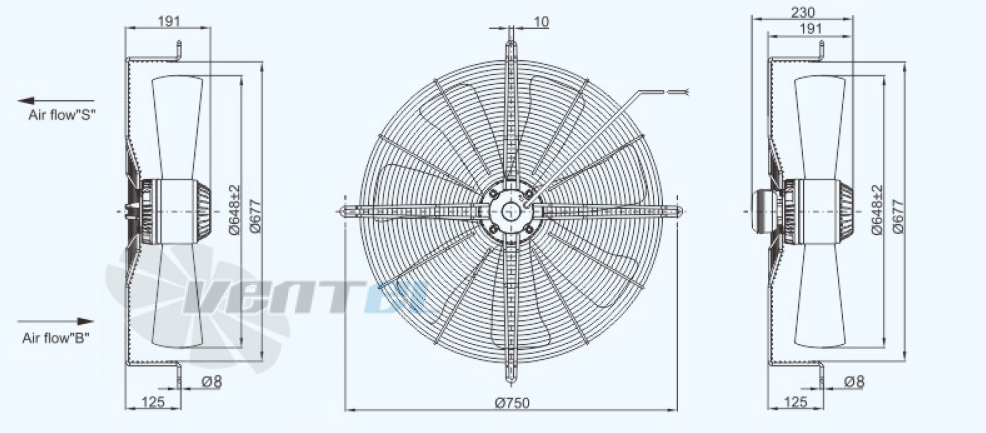 Sanmu YWF(K)6D650-Z - описание, технические характеристики, графики