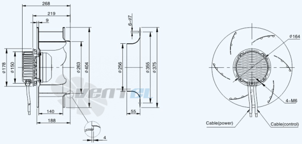 Sanmu ECF-K-8E400-PLHDAJ0 - описание, технические характеристики, графики