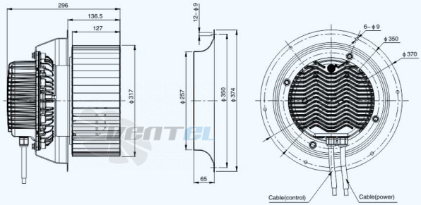 Sanmu ECF-K-8D315-PLQDAJ0 - описание, технические характеристики, графики