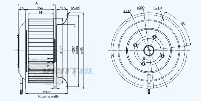 Sanmu YWF(K)6D355-GQ - описание, технические характеристики, графики