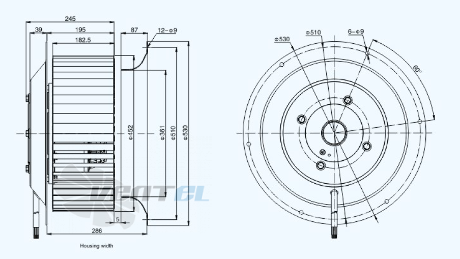 Sanmu YWF(K)8D450-GQ - описание, технические характеристики, графики