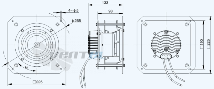 Sanmu ECF-K-4E192-PLHDAL1 - описание, технические характеристики, графики