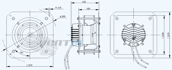 Sanmu ECF-K-6E220-PLHDAL0 - описание, технические характеристики, графики