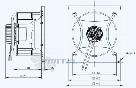 Sanmu ECF-K-6E310-PLHDAL4 - описание, технические характеристики, графики