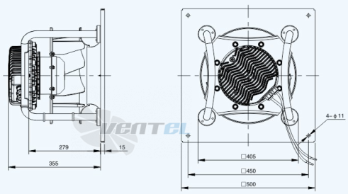 Sanmu ECF-K-8D310-PLHDAL2 - описание, технические характеристики, графики