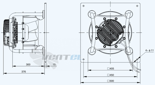 Sanmu ECF-K-8D355-PLHDAL7 - описание, технические характеристики, графики
