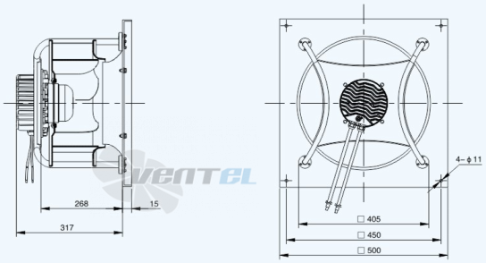 Sanmu ECF-K-8E400-PLHDAL0 - описание, технические характеристики, графики