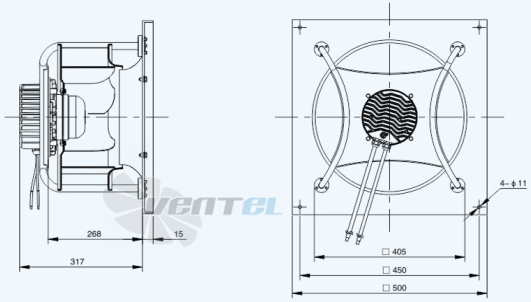 Sanmu ECF-K-8E450-PLHDAL0 - описание, технические характеристики, графики