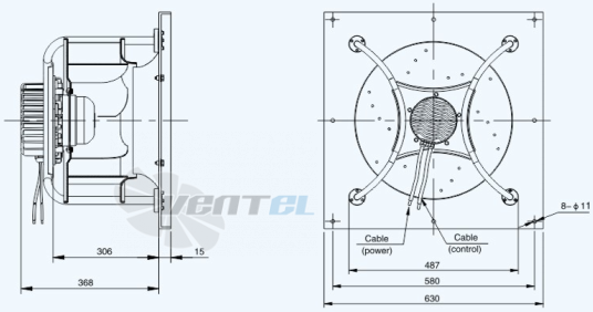 Sanmu ECF-K-8E450-PLHDAL1 - описание, технические характеристики, графики