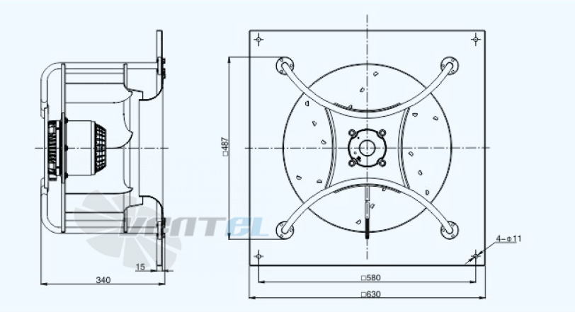Sanmu YWF(K)4E450-GH-LDW - описание, технические характеристики, графики