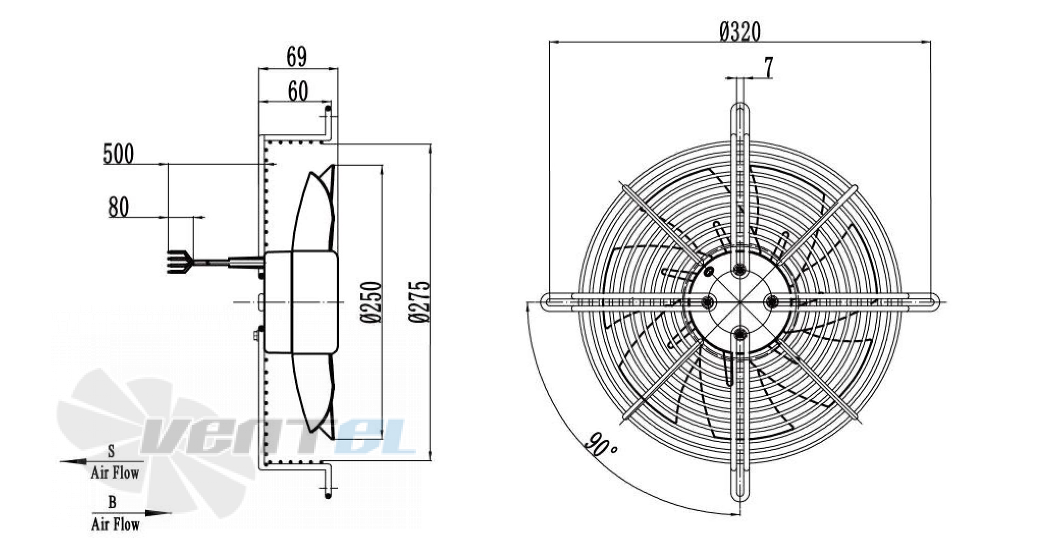 Weiguang DC092/16C3G01-AS250/35S1-01-G - описание, технические характеристики, графики