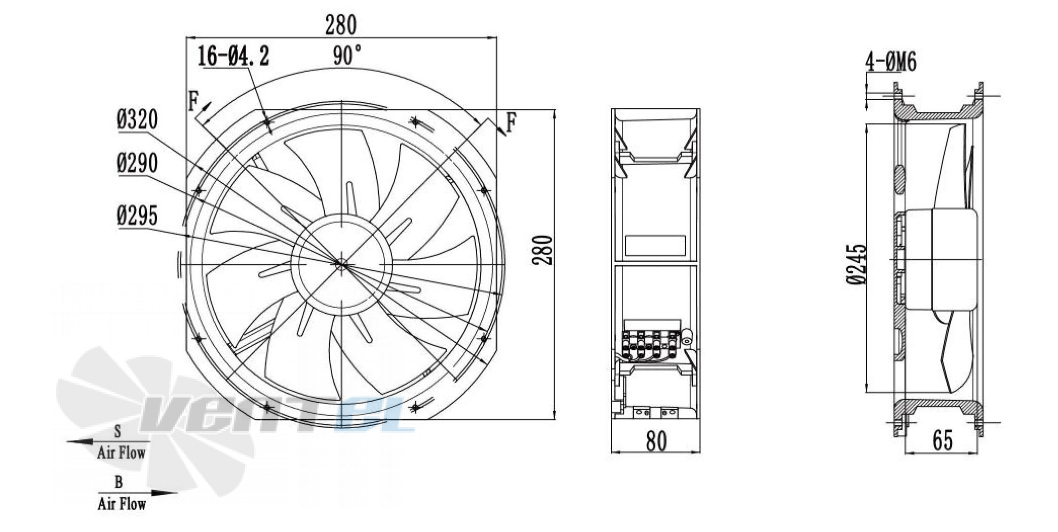 Weiguang DC092/16C3G01-AS250/35S1-01-B - описание, технические характеристики, графики