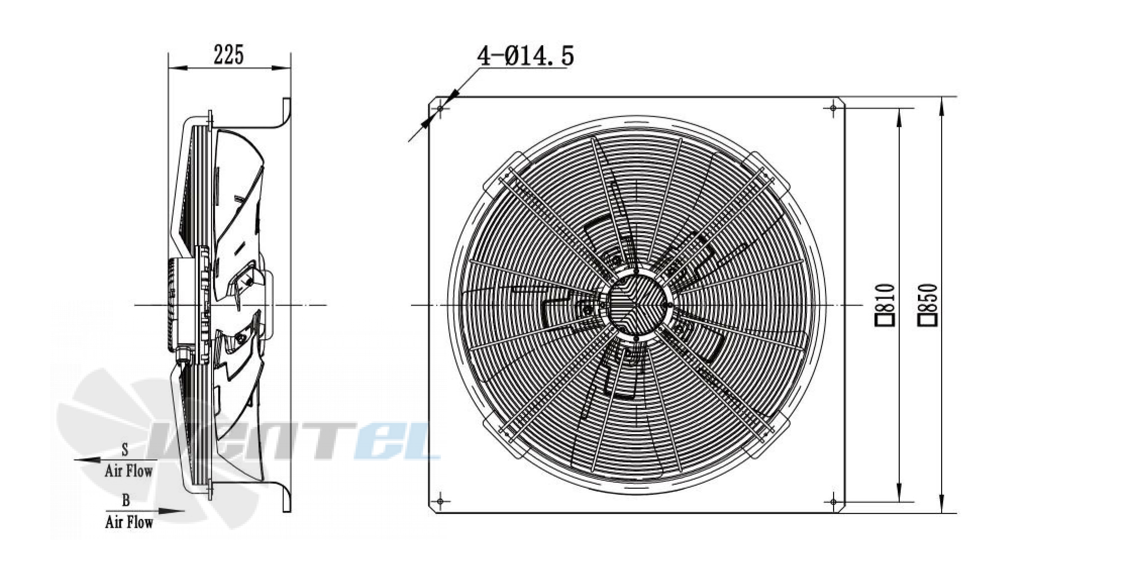 Weiguang EC137/60D3G01-AS710/92P1-01-B1 - описание, технические характеристики, графики