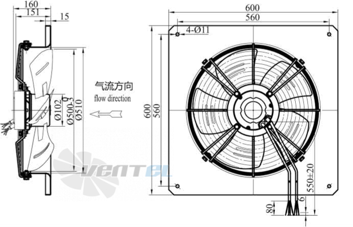 Boyoung BOYOUNG BY6EC-500-102-IX-3PSPK 0.63 КВТ - описание, технические характеристики, графики