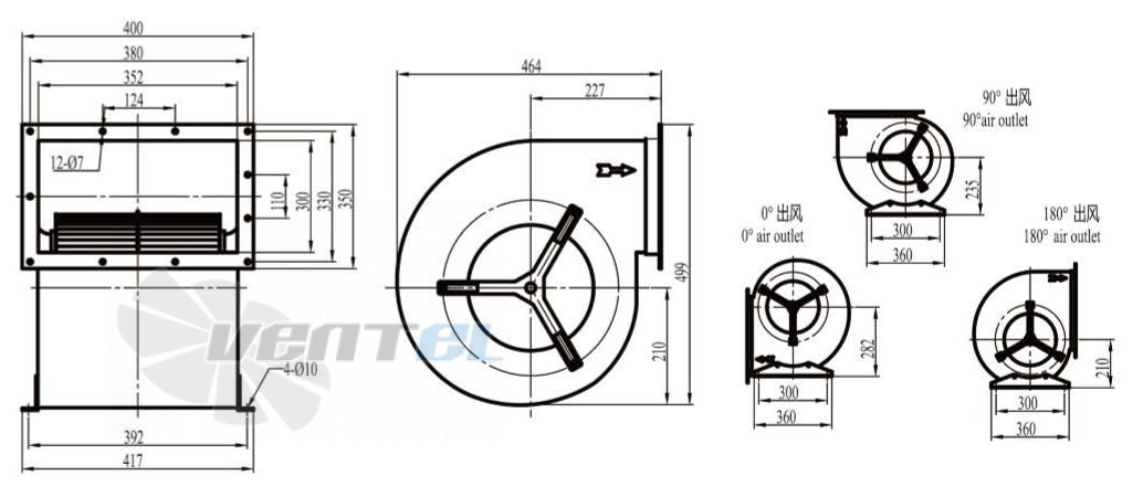 Boyoung BOYOUNG DYF4D-280-QS1A 1.55 КВТ - описание, технические характеристики, графики