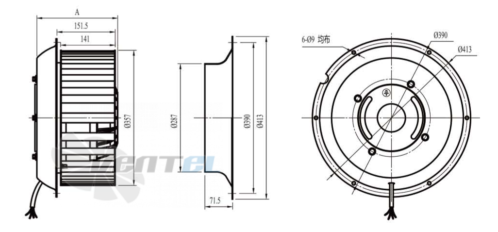 Boyoung BOYOUNG DYF4D-355-QW1A 3.5 КВТ - описание, технические характеристики, графики