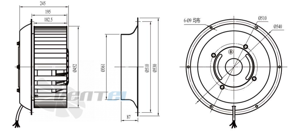 Boyoung BOYOUNG DYF6D-450-QW1A 3.5 КВТ - описание, технические характеристики, графики