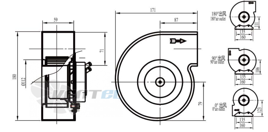 Boyoung BOYOUNG QD2EC-133-072-13-1G 0.038 КВТ - описание, технические характеристики, графики