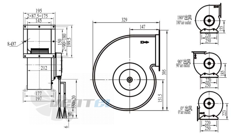 Boyoung BOYOUNG QD2EC-200-102-I-1P 0.51 КВТ - описание, технические характеристики, графики