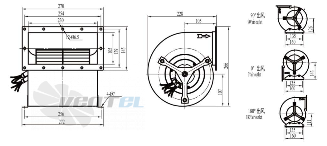 Boyoung BOYOUNG QS2EC-160-092-I-1P 0.154 КВТ - описание, технические характеристики, графики