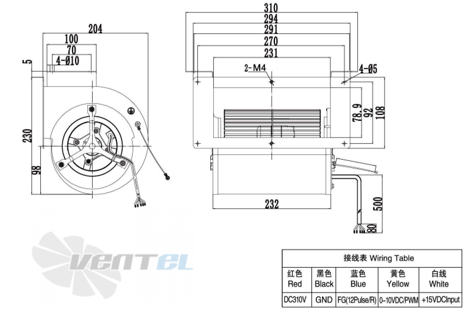 Weiguang WEIGUANG DC092-25H3G01-FD146-190S1-01 0.17 КВТ - описание, технические характеристики, графики