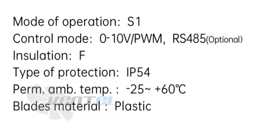 Weiguang WEIGUANG EC092-25E3G01-B250-48P1-01 0.22 КВТ - описание, технические характеристики, графики