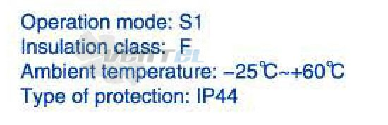 Weiguang WEIGUANG EC137-40F3G01-B400-108A1 0.76 КВТ - описание, технические характеристики, графики